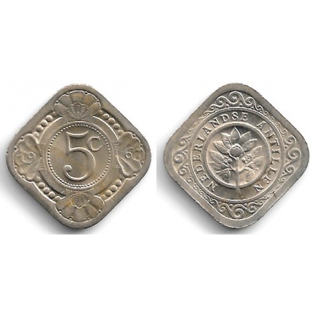 (6) Antillas Neerlandesas. 1967. 5 Cents (EBC)