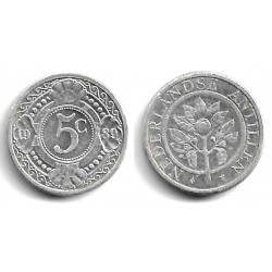 (33) Antillas Neerlandesas. 1989. 5 Cents (MBC)