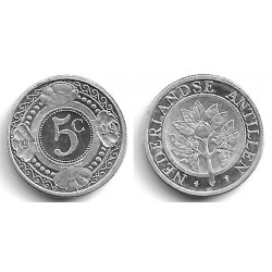 (33) Antillas Neerlandesas. 1999. 5 Cents (SC)
