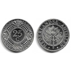 (35) Antillas Neerlandesas. 1999. 25 Cents (SC)