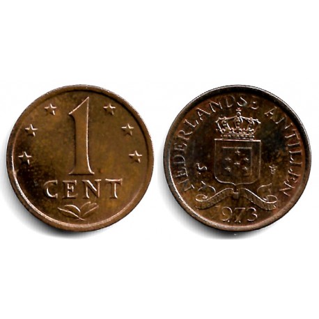 (8) Antillas Neerlandesas. 1973. 1 Cent (MBC)
