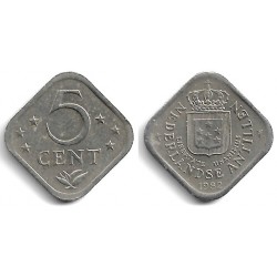 (13) Antillas Neerlandesas. 1982. 5 Cents (MBC)