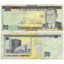 (W104) Honduras. 2016. 50 Lempiras (BC)