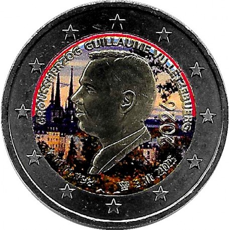 Luxemburgo. 2026. 2 Euro (SC) Coloreada