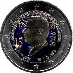 Luxemburgo. 2026. 2 Euro (SC) Coloreada