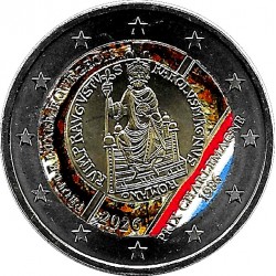 Luxemburgo. 2026. 2 Euro (SC) Coloreada