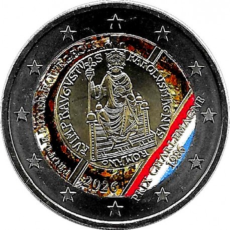 Luxemburgo. 2026. 2 Euro (SC) Coloreada