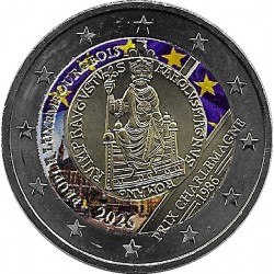 Luxemburgo. 2026. 2 Euro (SC) Coloreada