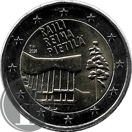 Finlandia. 2026. 2 Euro (SC) Raili Reina Pietilä