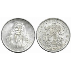 (483.2) Estados Unidos de América. 1957. 100 Pesos (EBC+) (Plata)