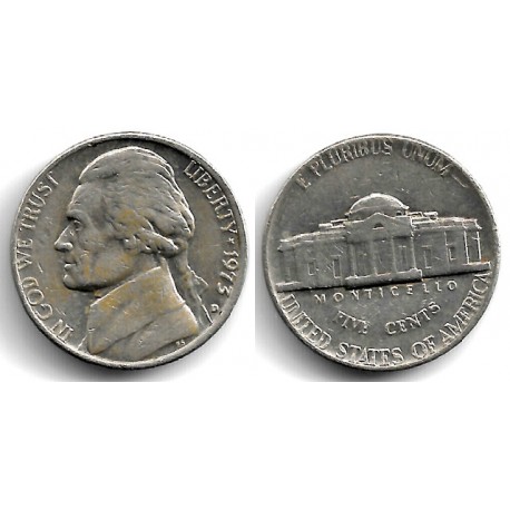 (A192) Estados Unidos de América. 1973(D). 5 Cents (MBC)