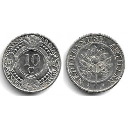 (34) Antillas Neerlandesas. 1999. 10 Cents (MBC)