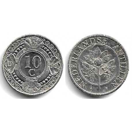 (34) Antillas Neerlandesas. 1999. 10 Cents (MBC)