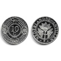 (34) Antillas Neerlandesas. 1993. 10 Cents (SC)