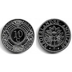 (34) Antillas Neerlandesas. 1998. 10 Cents (SC)