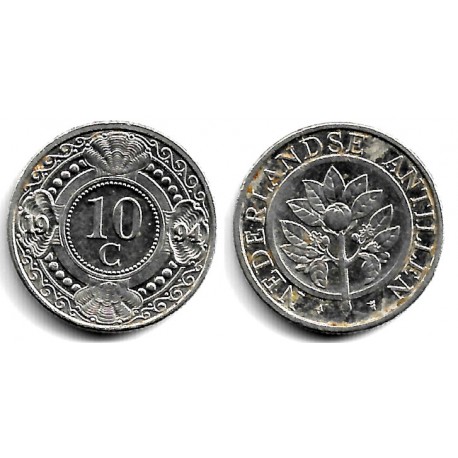 (34) Antillas Neerlandesas. 1994. 10 Cents (MBC)