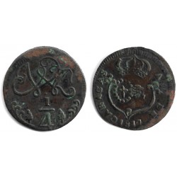 Venezuela (Caracas). 1817. ¼ Real (MBC)