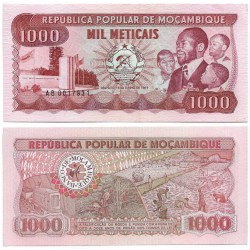 (132a) Mozambique. 1983. 1000 Meticais (SC)