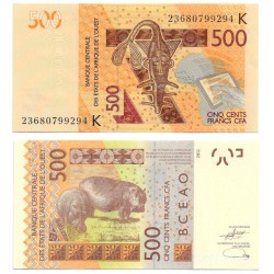 (719K) Estados África Oeste (Senegal). 2023. 500 Francs (SC)