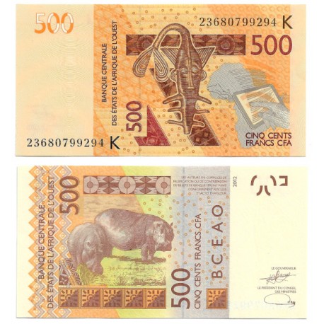 (719K) Estados África Oeste (Senegal). 2023. 500 Francs (SC)