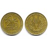 (5) Estados África Oeste. 1976. 25 Francs (MBC)