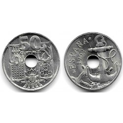 Estado Español. 1963*(19-65). 50 Céntimos (SC-)