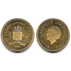 (37) Antillas Neerlandesas. 1991. 1 Gulden (SC-)