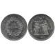 (941.1) Francia. 1977. 50 Francs (SC-) (Plata)