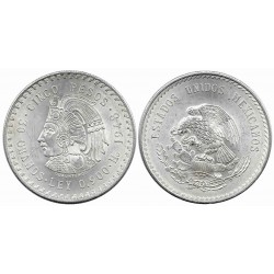 (465) Estados Unidos Mexicanos. 1948. 5 Pesos (SC/SC-) (Plata)