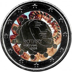 Portugal. 2026. 2 Euro (SC) Coloreada