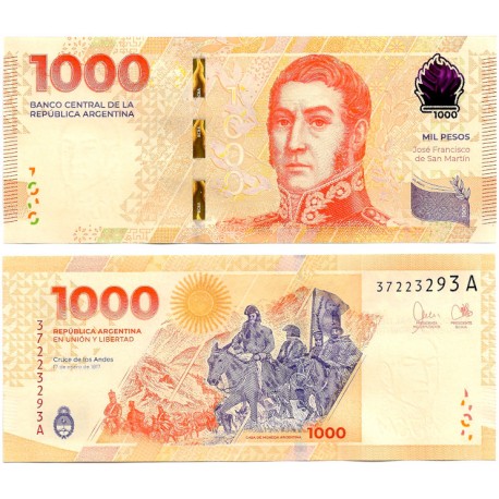 (W367) Argentina. 2023. 1000 Pesos (SC)