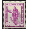 Viñeta. Asistencia Social. Silla. 5 Céntimos (Nuevo, con señal de fijasellos)