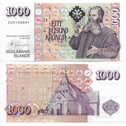 (59) Islandia. 2001. 1000 Kronur (SC)