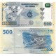 (96a) Congo. 2022. 500 Francs (SC)