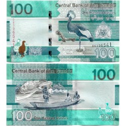 (W41) Gambia. 2023. 100 Dalasis (SC)