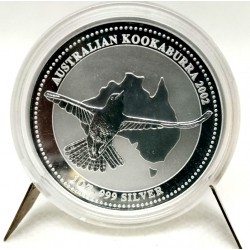 Australia. 2002. 1 Dollar (Proof) (Plata) 31,10 gr. de .999 Milésimas