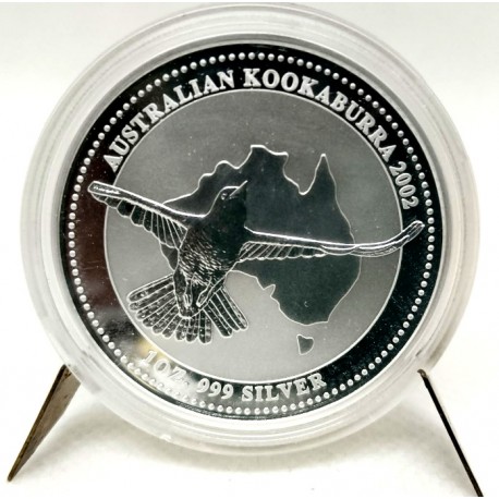 Australia. 2002. 1 Dollar (Proof) (Plata) 31,10 gr. de .999 Milésimas