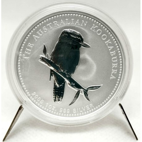 Australia. 2005. 1 Dollar (Proof) (Plata) 31,10 gr. de .999 Milésimas