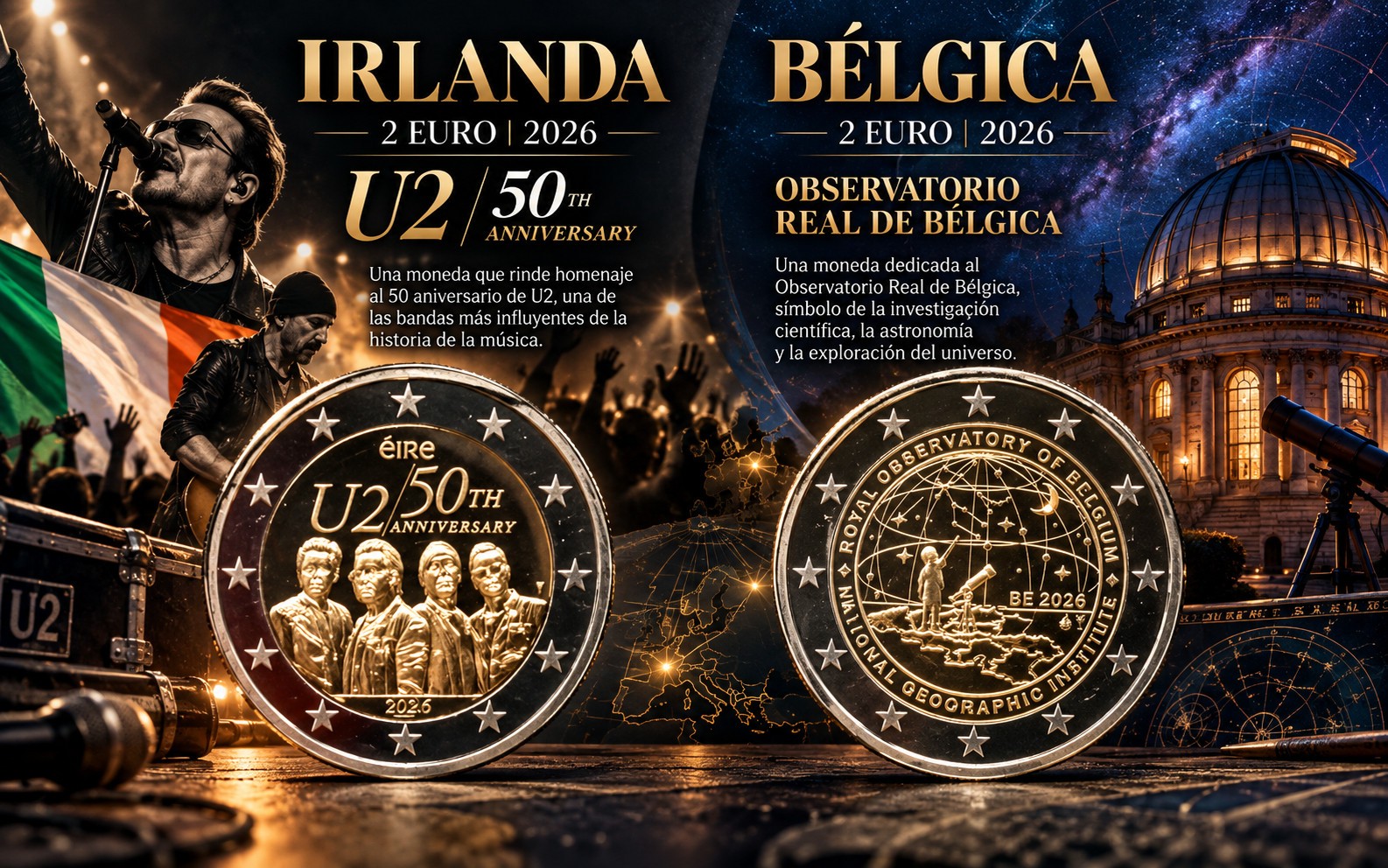 NOVEDADES BELGICA Y IRLANDA